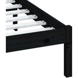 Za krevet od masivne borovine crni 140 x 190 cm crni | shoptok.hr