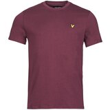Lyle & Scott Majice s kratkimi rokavi ROBINA Rdeča Cene