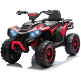 Veliki dečiji kvad 4x4 SM-25101C na akumulator - crveni | ePonuda.com