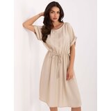 Italy Moda Dress-MI-SK-A63751.67-beige | shoptok.hr