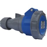 Famatel utičnica spojka 24201, 16A, 220-240V, 3 polna, H9, Plava u