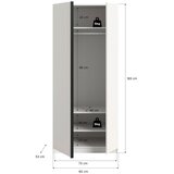 MID.YOU Omara S Klasičnimi Vrati Oakland, Bela | Shoptok.si