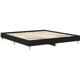  Krevetna konstrukcija Crni hrast 203 x 203 x 25 cm | Eponuda.com