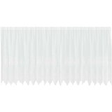 vidaXL Zavjese sa zavjesama Bijelo 500 x 160 cm Poliester | shoptok.hr