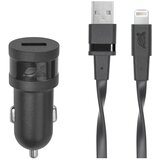  Avtopolnilec RivaPower VA4215 BD2 črn 1A / 1xUSB + MFi Lightning kabel 1,2 m Cene