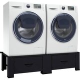  Pedestal za perilicu rublja 2 pcs Crna 127 x 54,5 x 32,5 cm | Eponuda.com