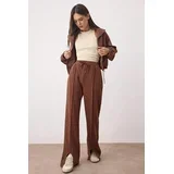 ženske pantalone Twoaw26Ea00008, braon