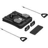 Rebel ACTIVE Kućni set za pilates - višefunkcionalna fitnes sprava 9 u 1, crna boja RBA-3069-BK | Eponuda.com