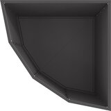  Kutni Sadič Crna 60 x 60 x 50 cm Čelik | shoptok.hr