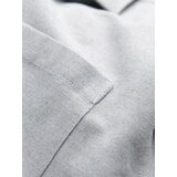 Ombre Men's shirt with pocket REGULAR FIT - light grey melange | Eponuda.ba