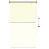 Rolo zavjesa za vanjsku uporabu s UV zaštitom Krem 60 x 140 cm | Shoptok.si
