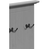  Ormar za predsoblje s kukama "BODO" sivi 50x40x157 cm | shoptok.hr