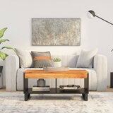 vidaXL Klubska mizica 90x50x40 cm trden akacijev les Cene