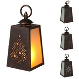  Novogodišnja LED lanterna sa plamenom 10x19cm | ePonuda.com