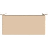  Jastučić za klupu SOEST 100% poliester Krem 110 x 50 x 8 cm - Krem 110 x 50 x 8 cm Melange | shoptok.hr