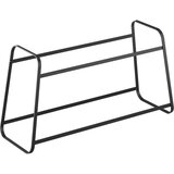 Metaltex Crna dvokatna polica za cipele Derby | Shoptok.si
