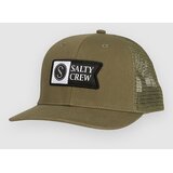 Salty Crew Pinnacle Retro Trucker Kids Kapa s šiltom oil green | Shoptok.si
