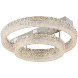 Globo 67387-60D - LED prigušiva plafonska svetiljka LAUREL LED/60W/230V prozirna + daljinski upravljač | Eponuda.com