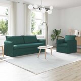  Set sofe 2 pcs Tamnozelena 196 x 82 x 85 cm Tkanina | shoptok.hr