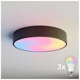  Brilagi - LED RGBW prigušiva stropna svetiljka CLARE 3xE27/9W/230V Wi-Fi crna | Eponuda.com