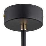  Argon 2128 - luster na šipci RAVELLO, 5xE14/15W/230V, crna/zlatna | Eponuda.com