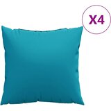  Jastuci za sofu 4 kom. plavi 60x60 cm tkanina | Eponuda.com