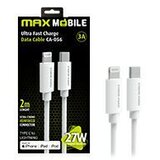Max Mobile DATA KABEL I-PHONE LIGHTNING-TYPE C PD 3A, MFI Apple CA-056 2m bijeli | shoptok.hr