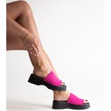 D/CEO Beige slides with fur Adelma | Shoptok.si