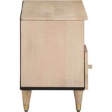 TV ormarić 100 x 33 x 46 cm od masivnog drva manga | shoptok.hr