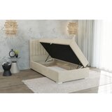 Ropez Bež tapecirani krevet s prostorom za odlaganje s podnicom 90x200 cm Bunny – | shoptok.hr