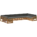  Setovi sofa 10 kom. Čvrsto drvo akacije | shoptok.hr