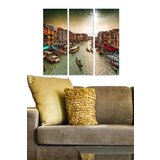 Wallity MDF104668634 multicolor decorative mdf painting (3 pieces) | ePonuda.com