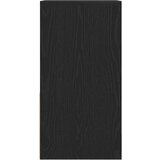 vidaXL Nočne omarice s predalom 2 kosa črna hrast 35x34x66,5 cm | Shoptok.si