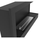  InFire - Ugaoni BIO kamin 45x90 cm 3kW crna | Eponuda.com