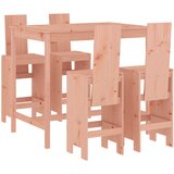  5-dijelni vrtni barski set od masivnog drva duglazije | shoptok.hr