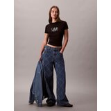 Calvin Klein Jeans Majica črna / bela | Shoptok.si
