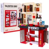  Dječja kuhinja za igru s mini hladnjakom - crvena | shoptok.hr
