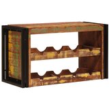  Stalak za vino Smeđa 100 x 45 x 33 cm Čvrsto reciklirano drvo | shoptok.hr