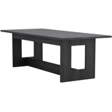 Venture Home Milly pravokutni blagovaonski stol 235 × 100 cm, crni | shoptok.hr