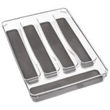 Five organizator za escajg 5 pregrada plastika siva (146502)