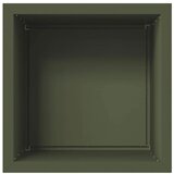  Vrtna posuda za sadnju s LED svjetlom 2 kom. Maslinastozelena - Maslinastozelena 50 x 50 x 48 cm 2 | shoptok.hr