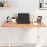 Stolna ploča svjetlosmeđa 100x60x(2-4) cm tretirana hrastovina | shoptok.hr