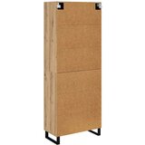  Visok predalnik Umetni hrast 69,5 x 34 x 180 cm Konstruiran les, (5000107848) | Shoptok.si