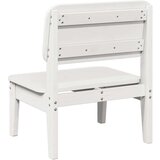  Vrtne stolice 2 kom bijele 60x52 5x72 cm od masivne borovine | shoptok.hr