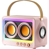 Generic bluetooth zvočnik prenosni retro zvočnik budilka, (21124711) Cene