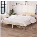  Posteljni okvir iz trdne borovine 140x190 cm | Shoptok.si