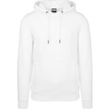 Urban Classics Basic Sweat Hoody White Cene