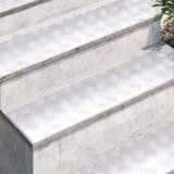  Aluminijske ploče s uzorkom 4 kom Protuklizne 100x25 cm | shoptok.hr