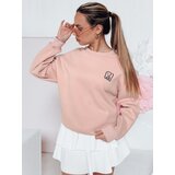 DStreet Bluza damska masełko z haftem SOFTSLON różowa | Shoptok.si