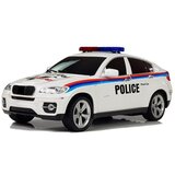  Auto na daljinsko upravljanje Police Coupe - bijeli | Shoptok.si
